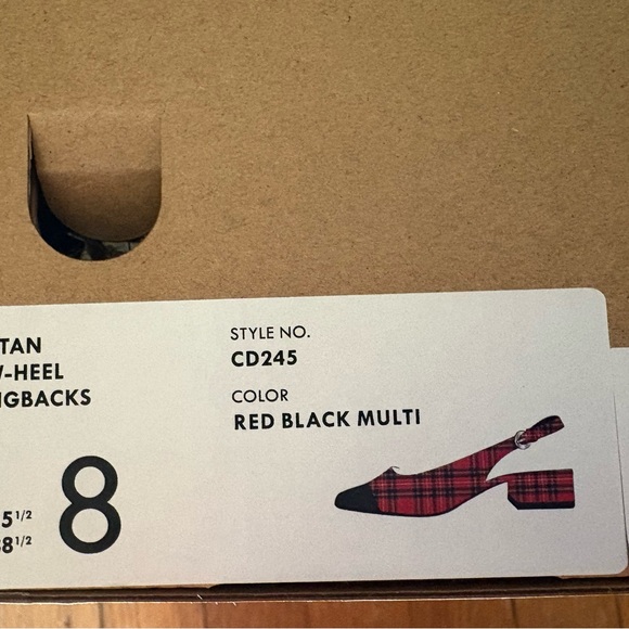 J Crew tartan slingbacks, NWT - Picture 9 of 11